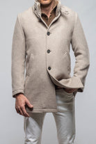 Gimo's Vancouver Knit Coat In Stone Warehouse - Mens - Outerwear - Cloth