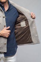 Gimo's Wrangell Knit Jacket In Light Stone Warehouse - Mens - Outerwear - Cloth