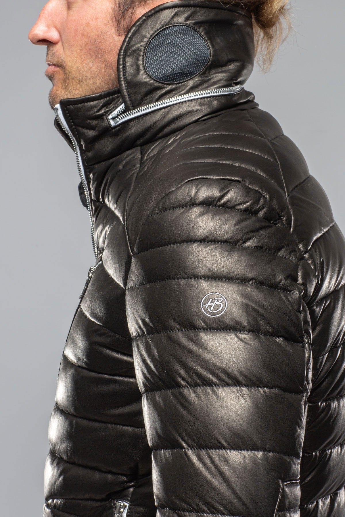 F1 Racer Down Jacket In Black - AXEL'S