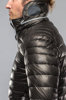 Heinz Bauer F1 Racer Down Jacket In Black | Mens - Outerwear - Leather