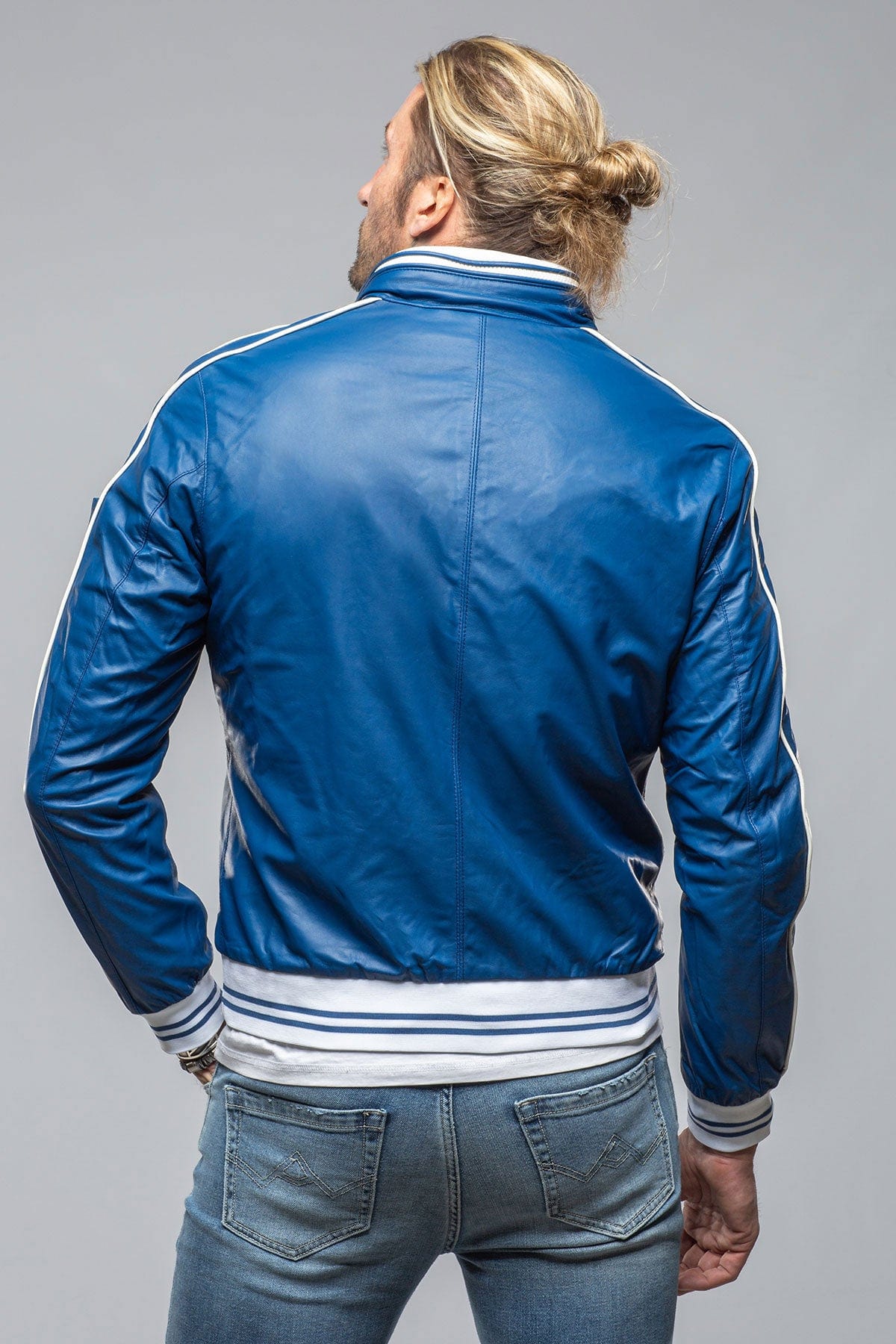 Heinz Bauer | LS Race Jacket In Royal Blue | Axel's of Vail