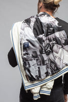 LS Race Jacket In White - AXEL'S