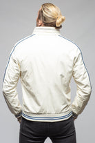 LS Race Jacket In White - AXEL'S