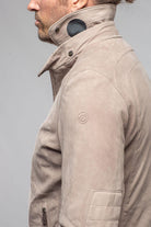 San Remo Race Jacket In Grey Sand - AXEL'S