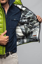 Saxan Leather Vest In Green - AXEL'S