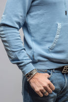 Luba Hoodie In Ashley Blue - AXEL'S