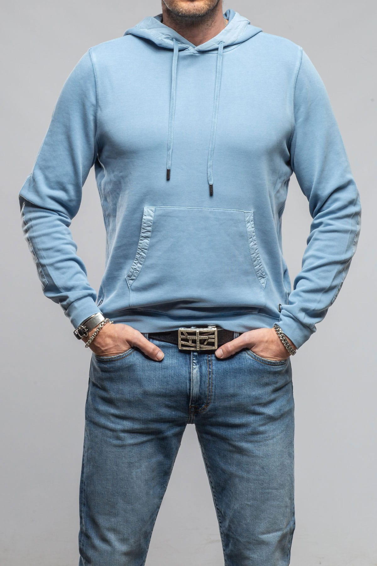 Luba Hoodie In Ashley Blue - AXEL'S