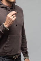 Luba Hoodie In Black Bean - AXEL'S