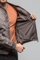 Nauru Cargo Jacket In Black Bean - AXEL'S