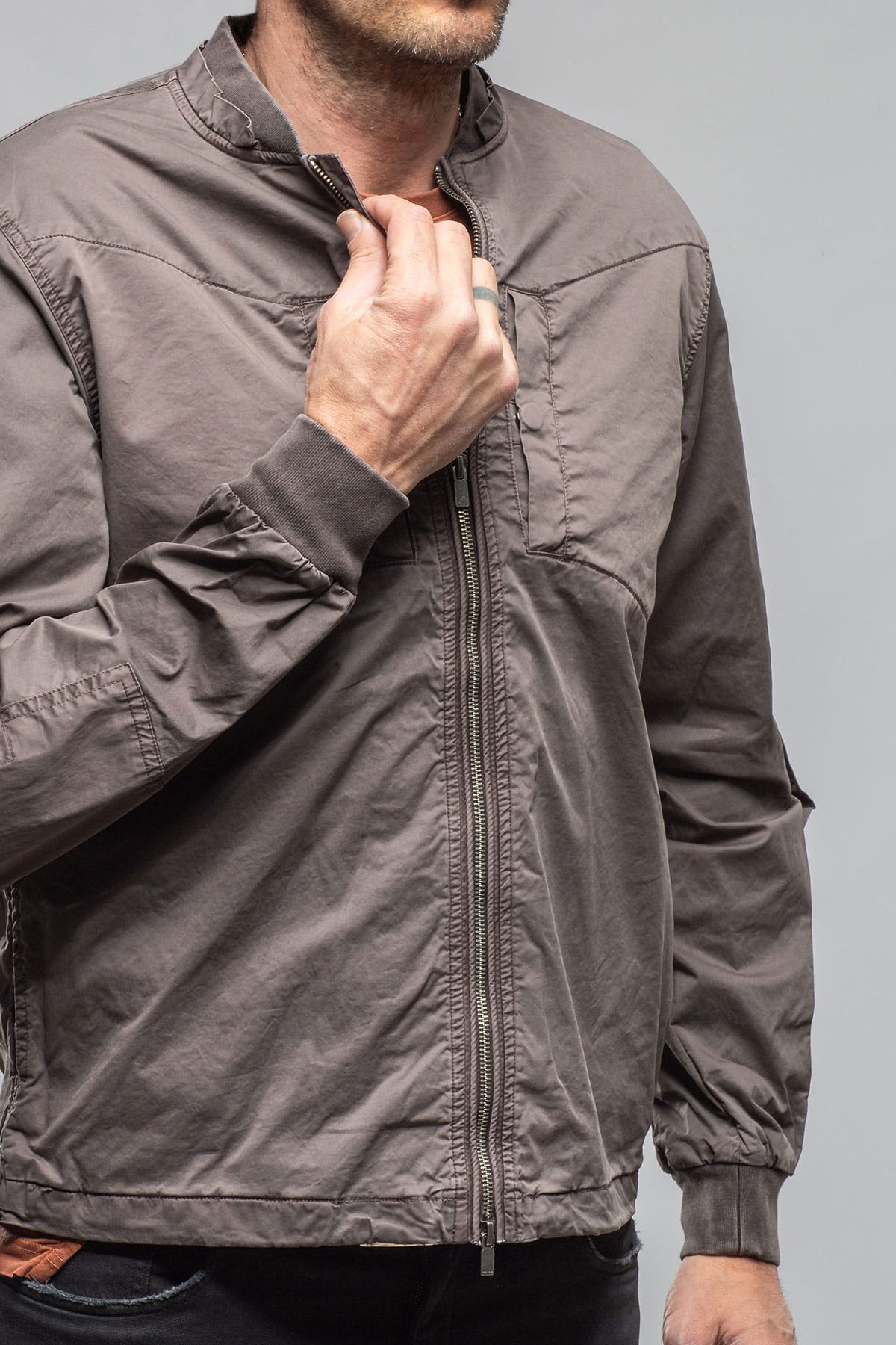 Keeling Nauru Cargo Jacket In Black Bean Mens - Outerwear - Cloth