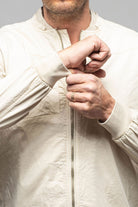 Nauru Cargo Jacket In Khaki - AXEL'S