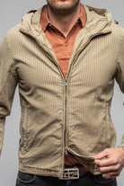 Pitcairn Light Jacket In Greige - AXEL'S