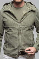 Pitcairn Light Jacket In Olive - AXEL'S