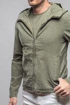 Pitcairn Light Jacket In Olive - AXEL'S