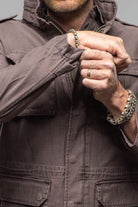 Savu Linen Jacket In Black Bean - AXEL'S