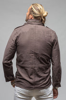 Savu Linen Jacket In Black Bean - AXEL'S