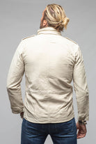 Savu Linen Jacket In Khaki - AXEL'S