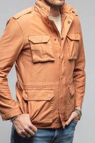 Savu Linen Jacket In Marmalade - AXEL'S