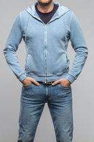 Sibut Zip Hoodie In Ashley Blue - AXEL'S