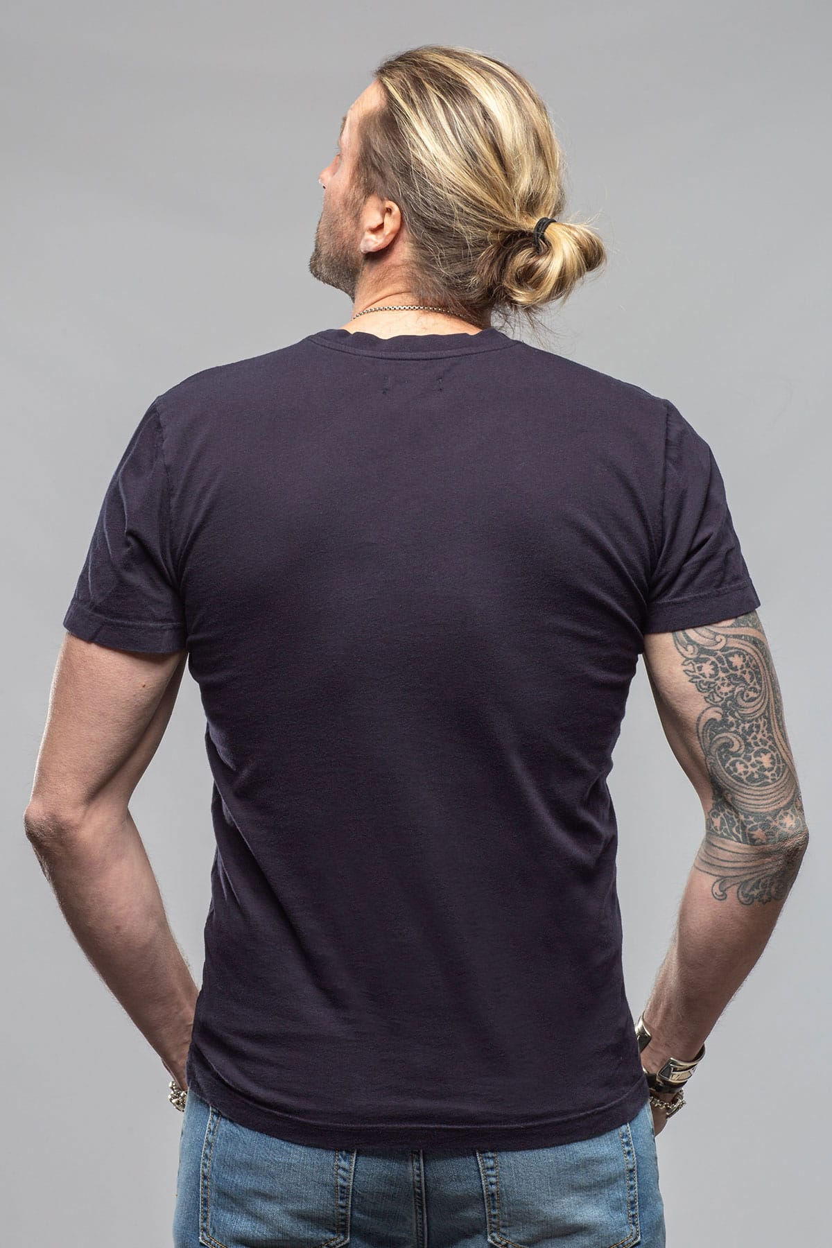 Siput SS Shirt In Dark Navy - AXEL'S