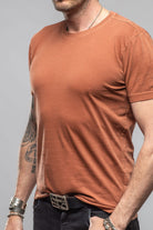 Siput SS Shirt In Marmalade - AXEL'S