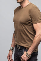 Keeling Siput SS Shirt In Mocha Mens - Shirts - T-Shirts