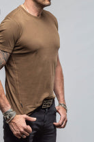 Keeling Siput SS Shirt In Mocha Mens - Shirts - T-Shirts