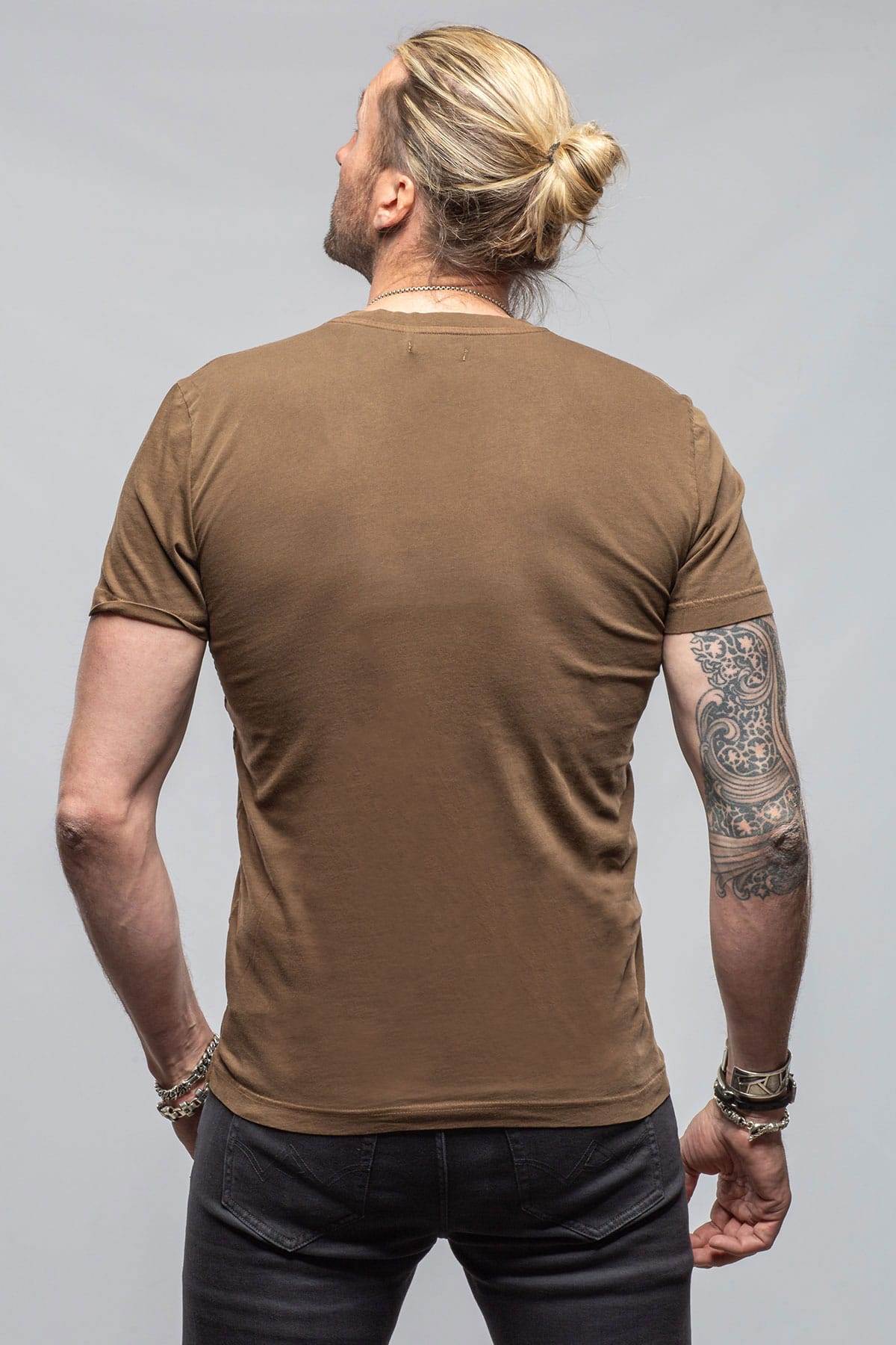 Keeling Siput SS Shirt In Mocha Mens - Shirts - T-Shirts