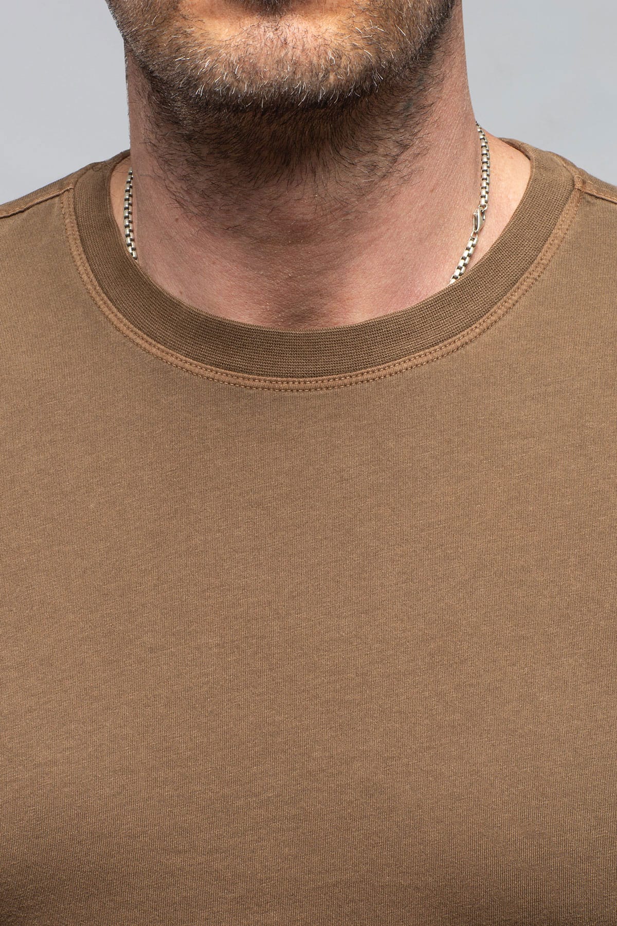 Keeling Siput SS Shirt In Mocha Mens - Shirts - T-Shirts