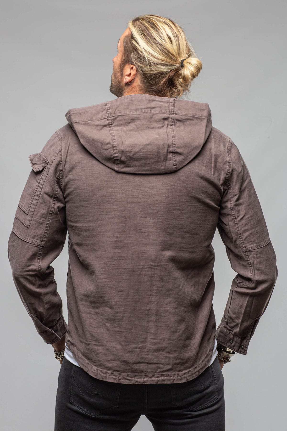 Keeling Taiwan Cargo Jacket In Black Bean Mens - Outerwear - Lightweight