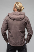 Taiwan Cargo Jacket In Black Bean - AXEL'S