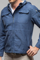 Taiwan Cargo Jacket In Indigo - AXEL'S