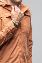 Taiwan Cargo Jacket In Marmalade - AXEL'S