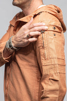 Taiwan Cargo Jacket In Marmalade - AXEL'S