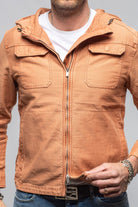 Taiwan Cargo Jacket In Marmalade - AXEL'S