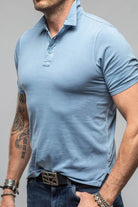 Tauranga Polo In Ashley Blue - AXEL'S