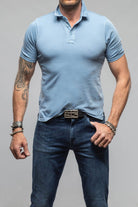 Tauranga Polo In Ashley Blue - AXEL'S