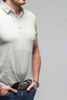Tauranga Polo In Greige - AXEL'S