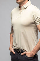 Tauranga Polo In Khaki - AXEL'S