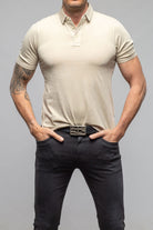 Tauranga Polo In Khaki - AXEL'S