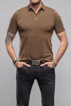 Tauranga Polo In Mocha - AXEL'S