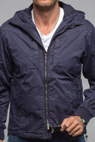 Tavalu Utility Jacket In Dark Navy - AXEL'S