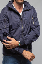 Tavalu Utility Jacket In Dark Navy - AXEL'S