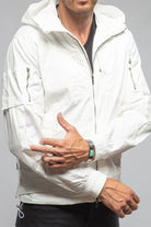 Tavalu Utility Jacket In White - AXEL'S