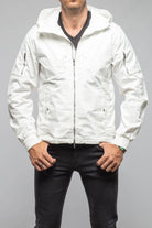 Tavalu Utility Jacket In White - AXEL'S
