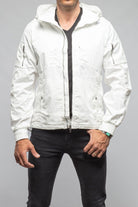 Tavalu Utility Jacket In White - AXEL'S