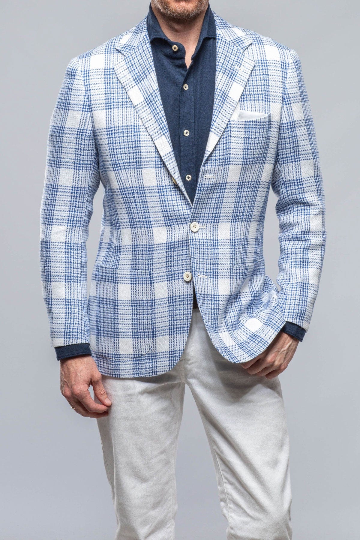 Kiton Mondial Cashmere Linen Sport Coat Mens - Tailored - Sport Coats