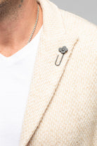 Lardini Hart DB Alpaca Sweater Mens - Sweaters