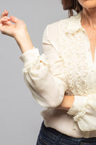Pascal Chiffon Subtle Ruffle Front - AXEL'S