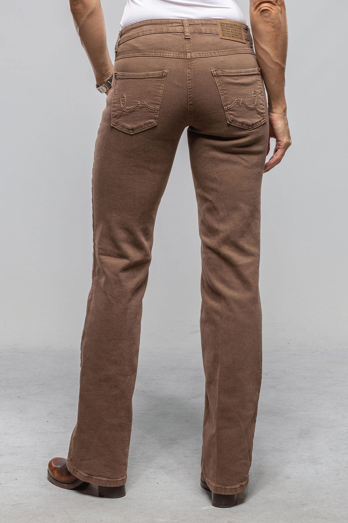 Mac Jeans Laura Color Denim In Light Tree Bark Ladies - Pants - Jeans